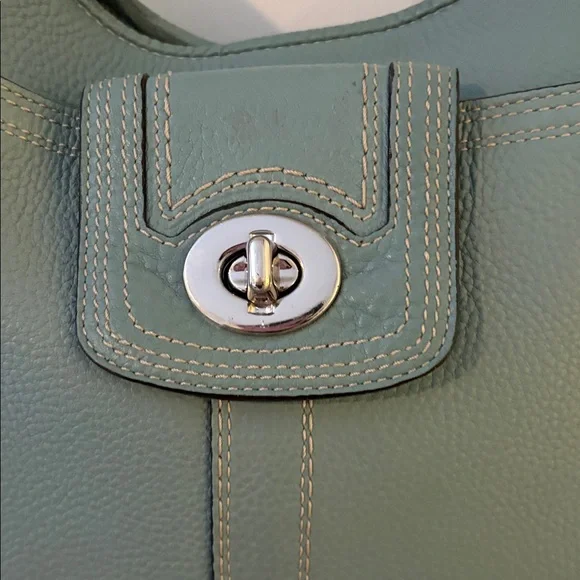 Vintage Coach Hamilton Pebbled Leather Hobo - Picture 2 of 11